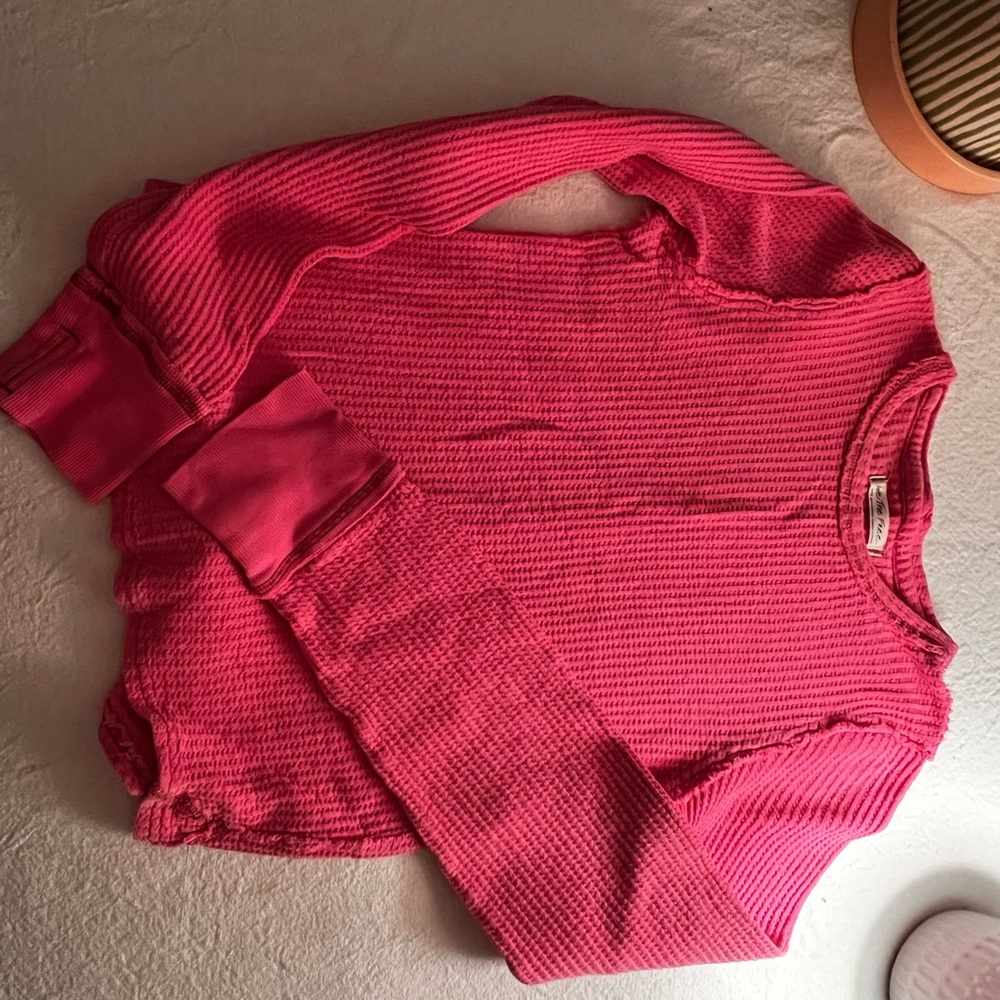 free people thermal with thumb holes